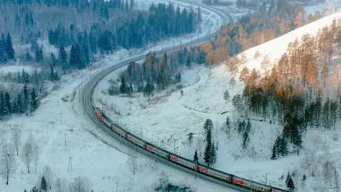 График движения пассажирского поезда Красноярск – Карабула изменится с 12 декабря