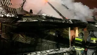 В Иркутске при пожаре в частном доме погиб мужчина