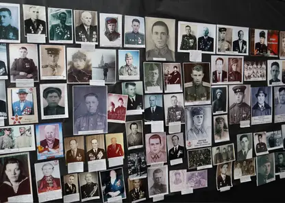 Портреты горняков-фронтовиков Назаровского разреза представили на выставке в городском музее