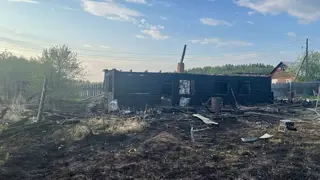Трое детей погибли при пожаре в Красноярском крае