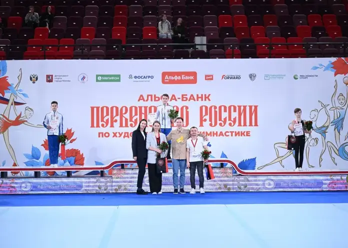 Красноярские гимнасты завоевали 10 медалей на первенстве России