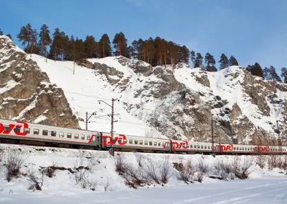 Перевозки пассажиров на Красноярской железной дороге в январе выросли почти на 13%