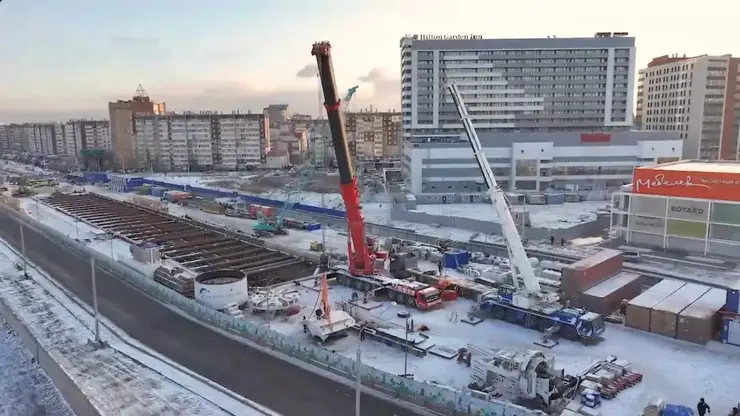 Губернатор Михаил Котюков рассказал о ходе строительства метро в Красноярске