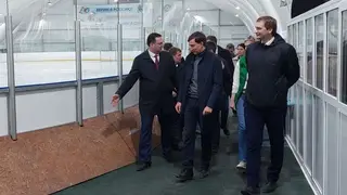 Готовность Ледового дворца в Зеленогорске составляет более 70%