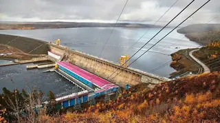 Богучанская ГЭС - лидер по производительности труда в энергетике России