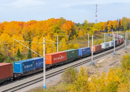 Погрузка на железной дороге в Красноярском крае выросла на 5% в январе-сентябре