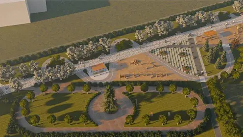 В Красноярске презентовали проект реконструкции Центрального парка