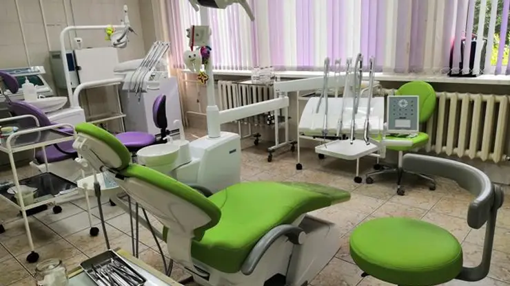 В красноярской детской больнице № 5 появилась новая стоматологическая установка за 1,2 млн рублей