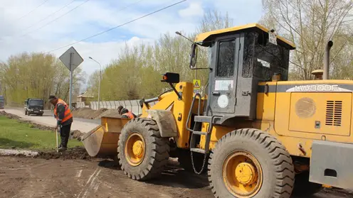 В Красноярске на ул. Цементников обновят дорожное покрытие и отремонтируют тротуары