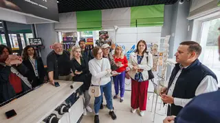 Цифровая заправка: Красноярский «Ростелеком» рассказал журналистам о технологиях, внедренных на региональной сети АЗС 