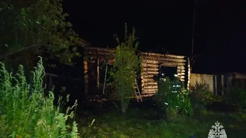 Два человека погибло в ночном пожаре в Назаровском районе