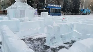 В Кемерово установят ледовые фигуры известных богатырей