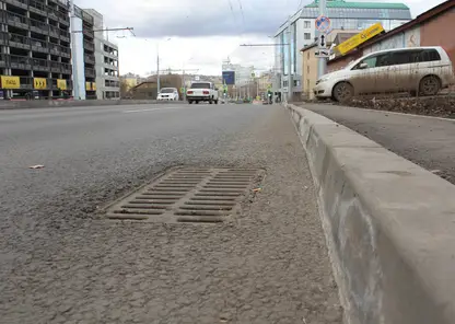 В Красноярске на ул. Красной Гвардии завершился ремонт ливнёвой канализации