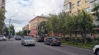  На нескольких улицах Красноярска для автовладельцев нанесут более удобную разметку