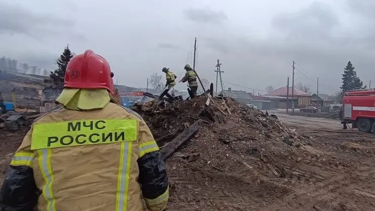 За неделю пожарные Красноярского края спасли 30 человек