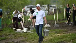 Сотрудники компании «РостТех» совместно с волонтерами высадили более 1000 деревьев