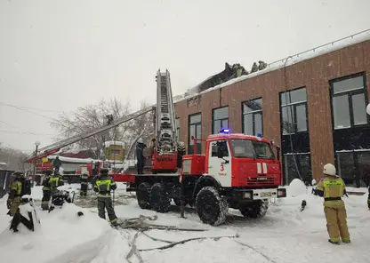 В здании Томского областного суда произошел пожар в субботу
