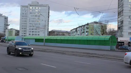 В Красноярске на ул. Матросова обновили крыши подземных переходов