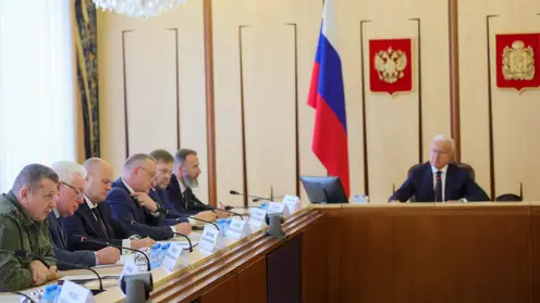 Губернатор Александр Усс провёл заседание призывной комиссии по мобилизации жителей Красноярского края
