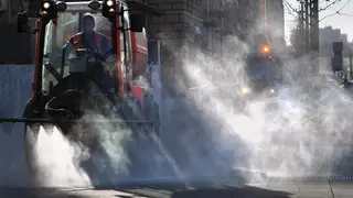 Власти Новокузнецка будут мыть дороги с наступлением тепла