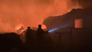 Пожарные спасли человека при возгорании жилого дома в Рыбинском районе