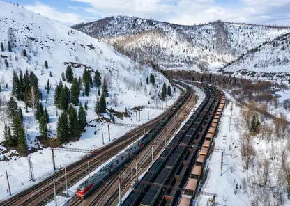 Погрузка на Красноярской железной дороге в январе–марте составила 21 млн тонн