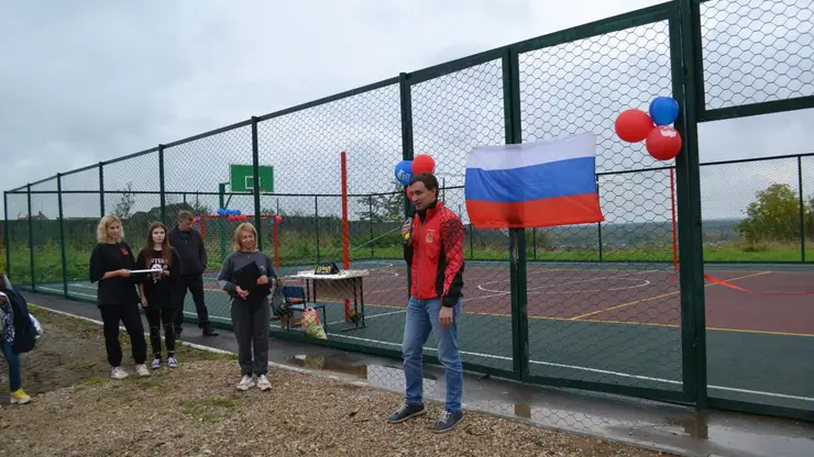 В Козульском районе появилась комплексная спортплощадка