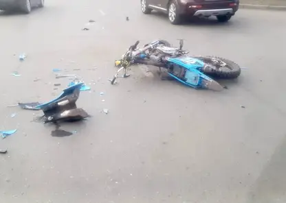 В Красноярске в ДТП погиб мотоциклист