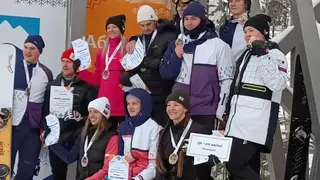 Сноубордисты из Красноярска заняли призовые места на I этапе Кубка России