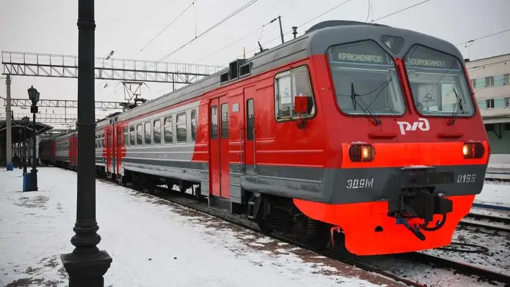 Изменения в расписание электропоездов восточного направления Красноярской железной дороги вносятся в связи с ремонтными работами