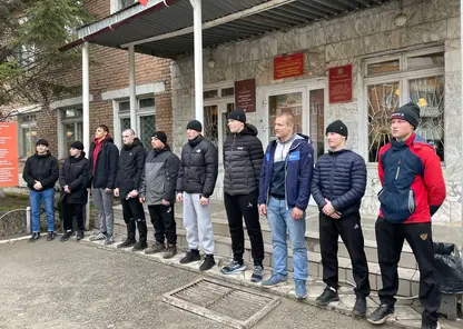 Первые 10 призывников из Назаровского района отправились на срочную службу