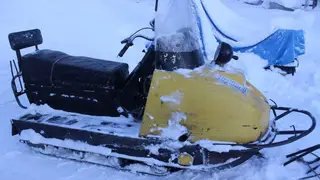 В Красноярском крае подросток угнал снегоход