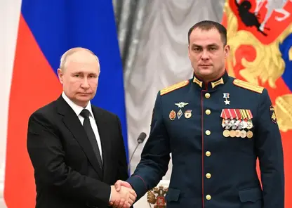 Военнослужащий из Кузбасса получил звание Героя России