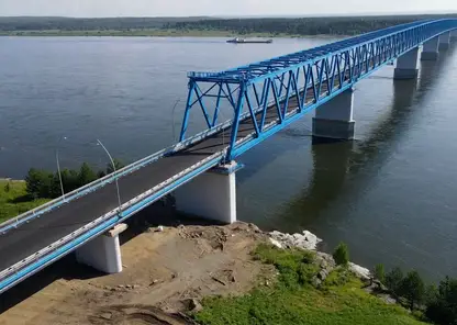 В Красноярском крае завершили строительство Высокогорского моста