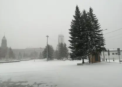 Похолодание до -2 градусов и небольшой снег ожидаются в Красноярске на выходных