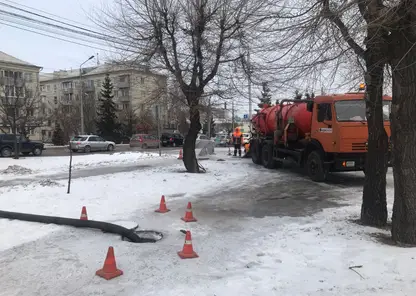 В Октябрьском районе Красноярска приостановлена подача воды в домах