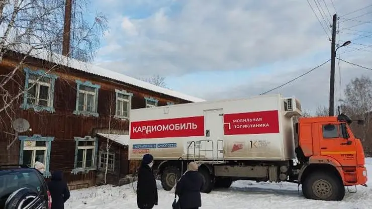 17 января мобильная поликлиника начнёт работу в Уярском районе