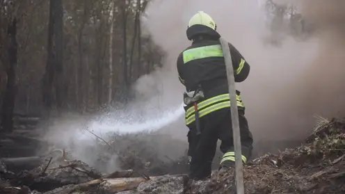 Для оперативного тушения лесных пожаров на севере Красноярского края увеличили группировку сил