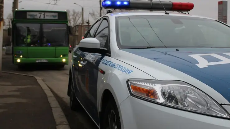 В Красноярске по вине водителей маршруток в прошлом году произошло 64 ДТП