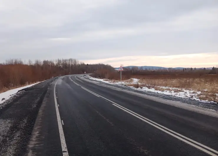 В Красноярском крае завершился ремонт автодороги Шадрино – Подсосное