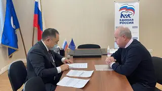 Шолбан Кара-оол обсудил вопросы красноярцев в приемной «Единой России»
