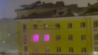 Прокуратура организовала проверку по факту повреждения крыш многоквартирных домов в Норильске