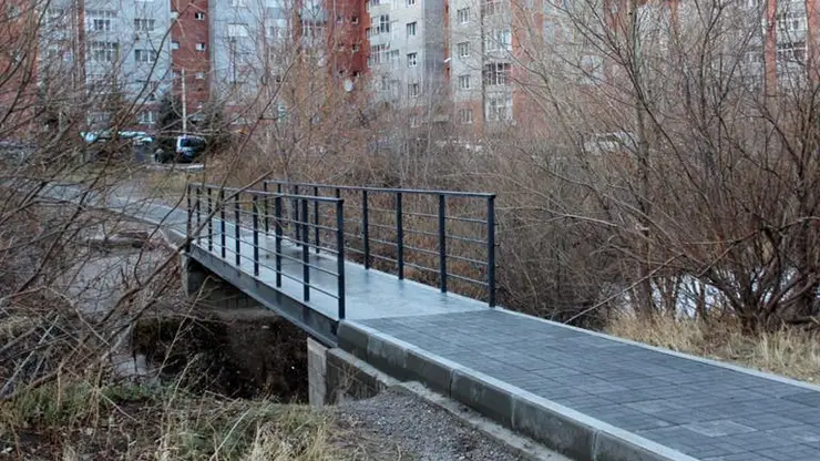 Ремонт четырёх пешеходных мостов завершился в Красноярске