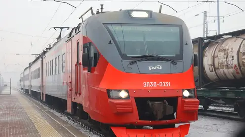 Электропоезд последнего поколения выйдет на маршруты Красноярской железной дороги, соединяющие Хакасию и Кемеровскую область