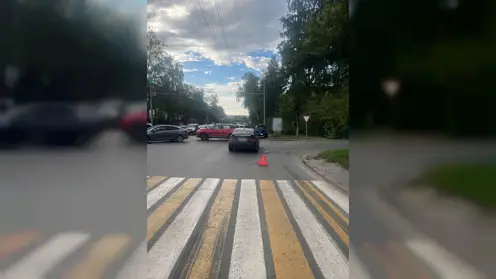 В Томске водитель сбил женщину на пешеходном переходе 