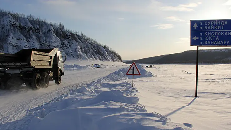 В Красноярском крае завезут около 38 тыс тонн ТЭК по автозимникам в районы Крайнего Севера