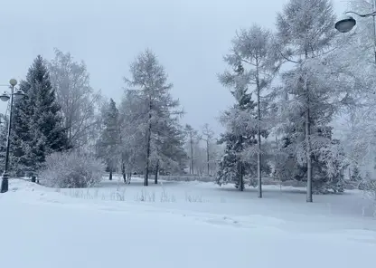 Штормовой ветер до 27 м/с и метель ожидается в Красноярском крае 25 января