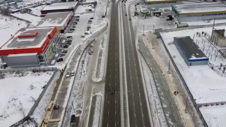 Красноярские строители метро показали, как выглядят объездные дороги-дублёры ул. Молокова