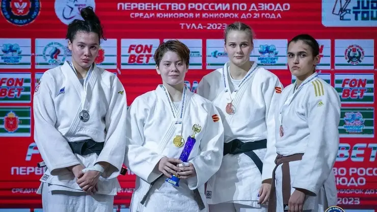 Красноярские спортсменки выиграли две медали первенства России по дзюдо