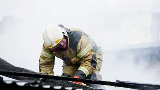 В Ачинске при пожаре погиб человек